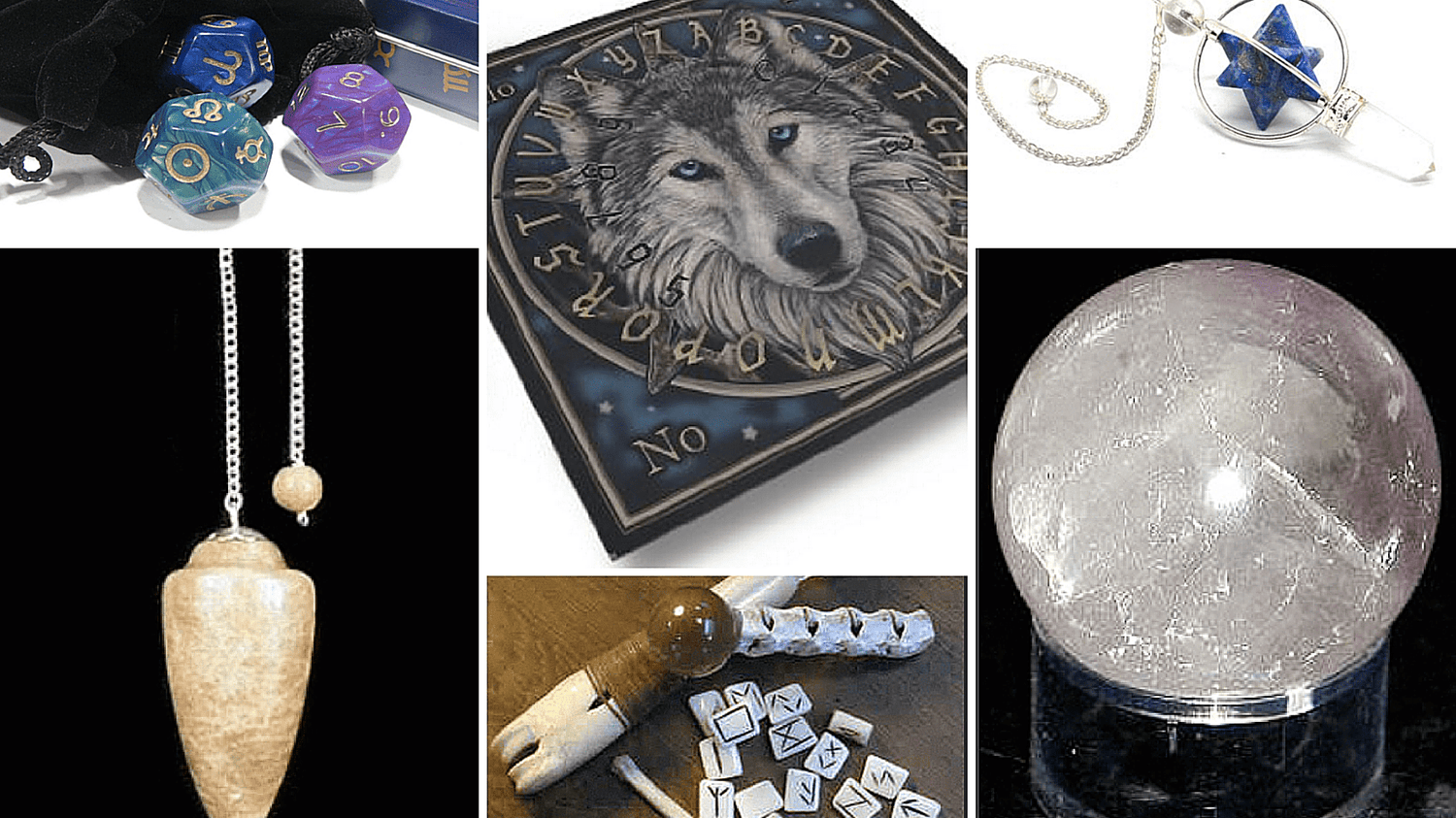 Runes, Pendulums & Divination Tools