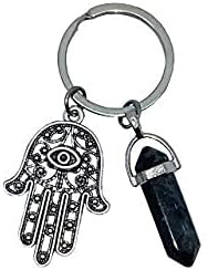 Keychain Hamsa Hand w/ Pendulum